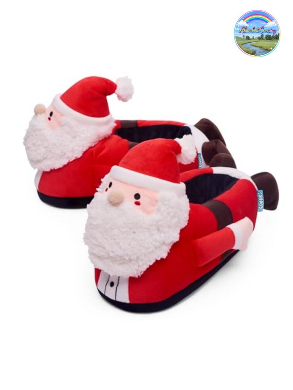 Santa Slippers Memory Foam Anti-Slip Unisex Christmas Gift